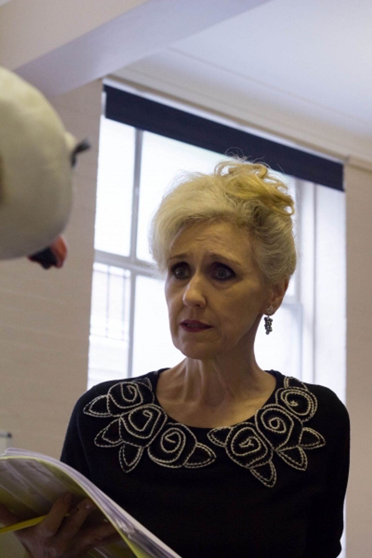 Anita Dobson as Mademoiselle Parfait at 