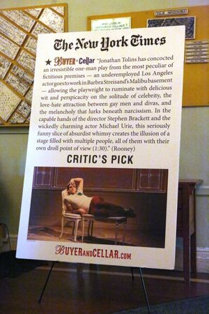 Lobby Billboard for Michael Urie @ BroadwayWorld Lobby Billboard for Michael Urie Photo