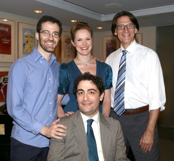 (clockwise from top left) Will Aronson, Grace McLean and Bob Stillman pose for photos Photo