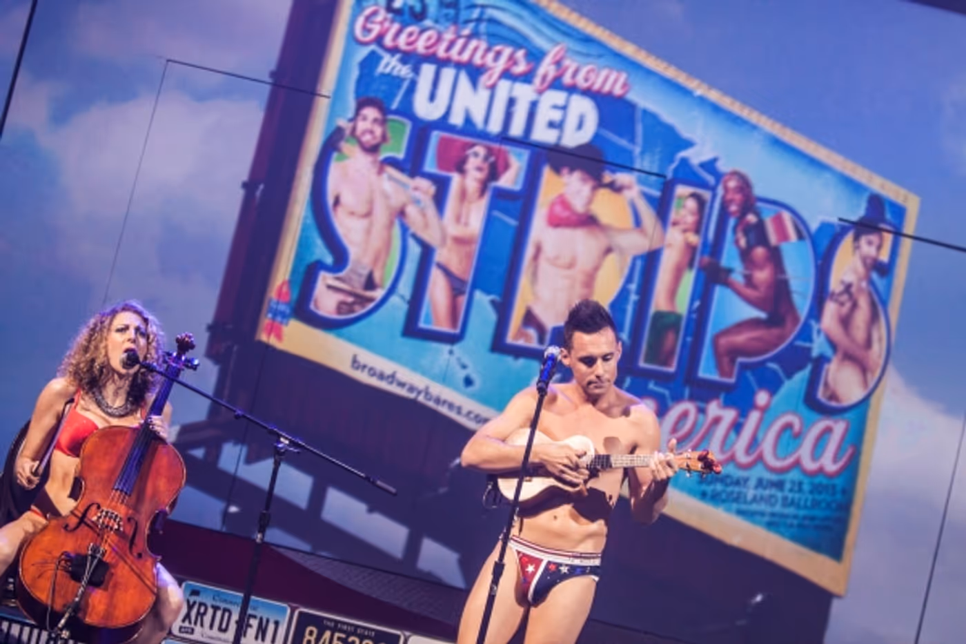 Exclusive Photos: An Extended Look Inside BROADWAY BARES 23: UNITED STRIPS OF AMERICA- Jerry Mitchell, Adam Lambert, Andy Cohen & More! Image