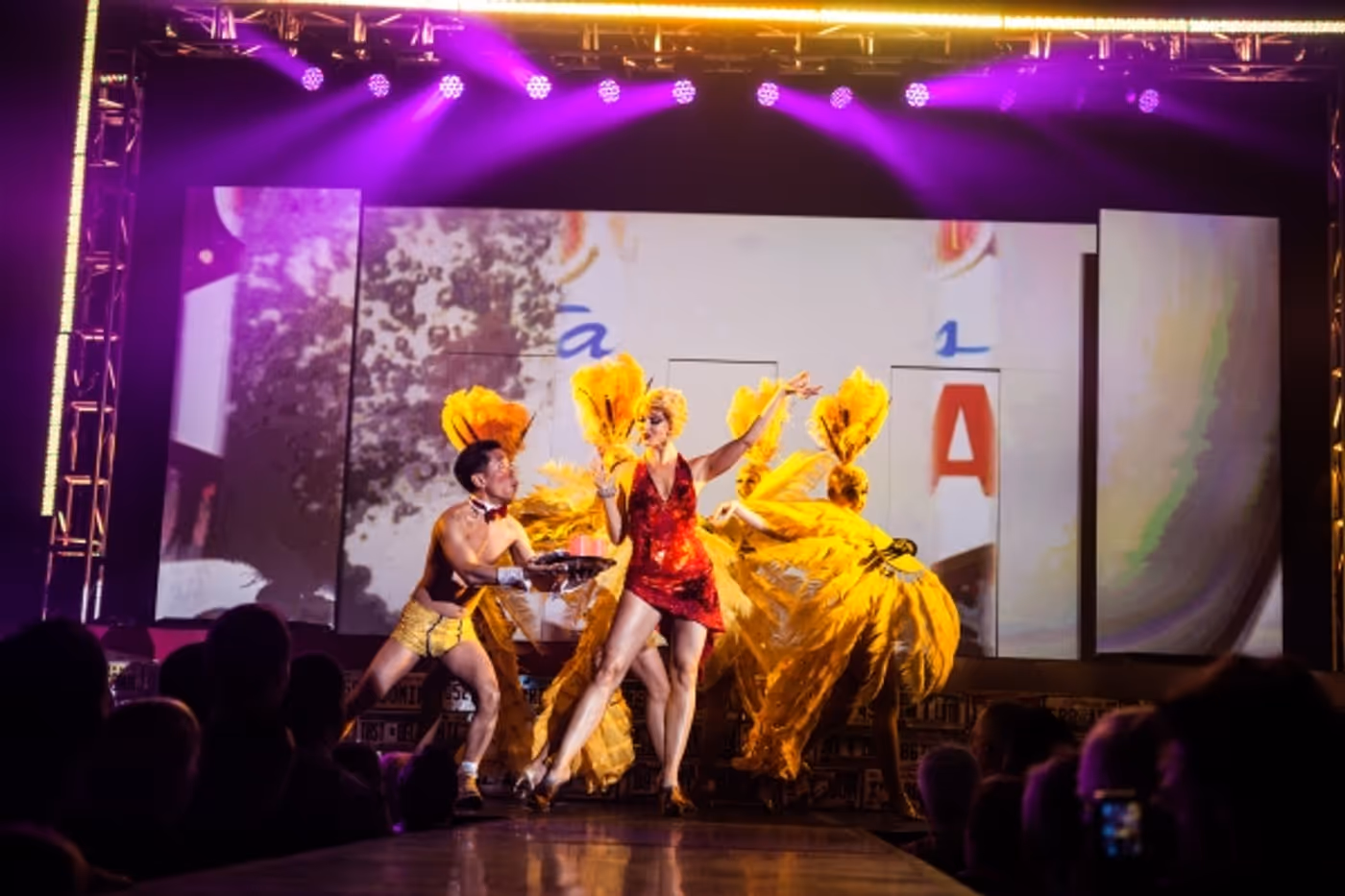 Exclusive Photos: An Extended Look Inside BROADWAY BARES 23: UNITED STRIPS OF AMERICA- Jerry Mitchell, Adam Lambert, Andy Cohen & More! Image