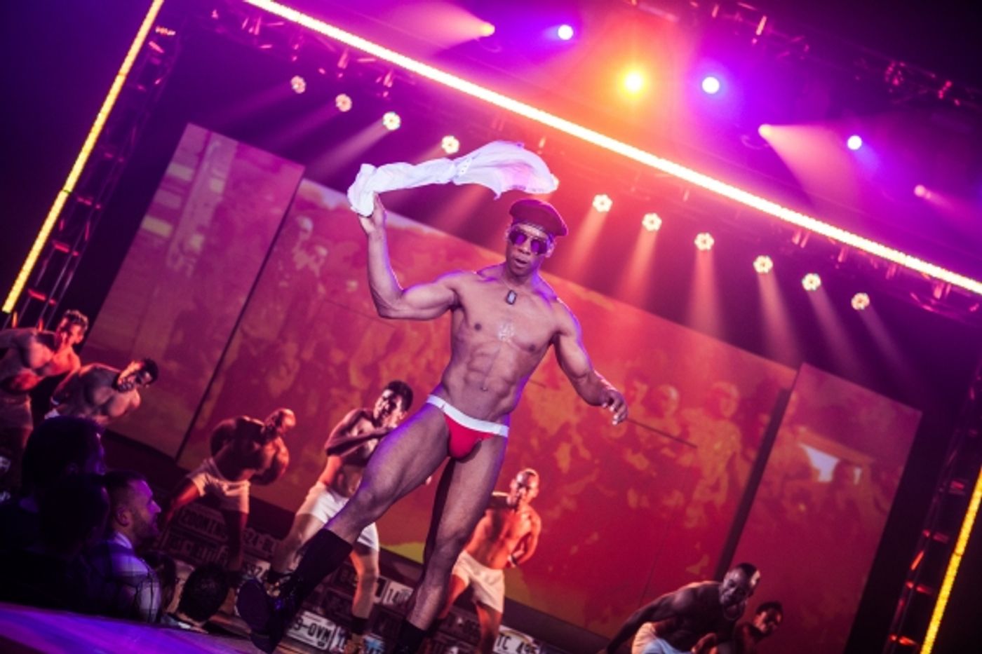 Exclusive Photos: An Extended Look Inside BROADWAY BARES 23: UNITED STRIPS OF AMERICA- Jerry Mitchell, Adam Lambert, Andy Cohen & More! Image