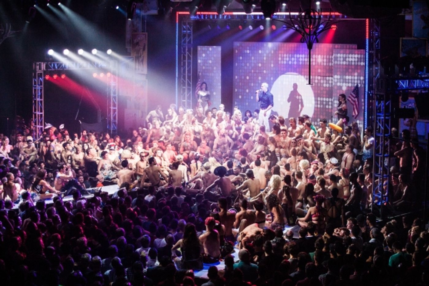 Exclusive Photos: An Extended Look Inside BROADWAY BARES 23: UNITED STRIPS OF AMERICA- Jerry Mitchell, Adam Lambert, Andy Cohen & More! Image