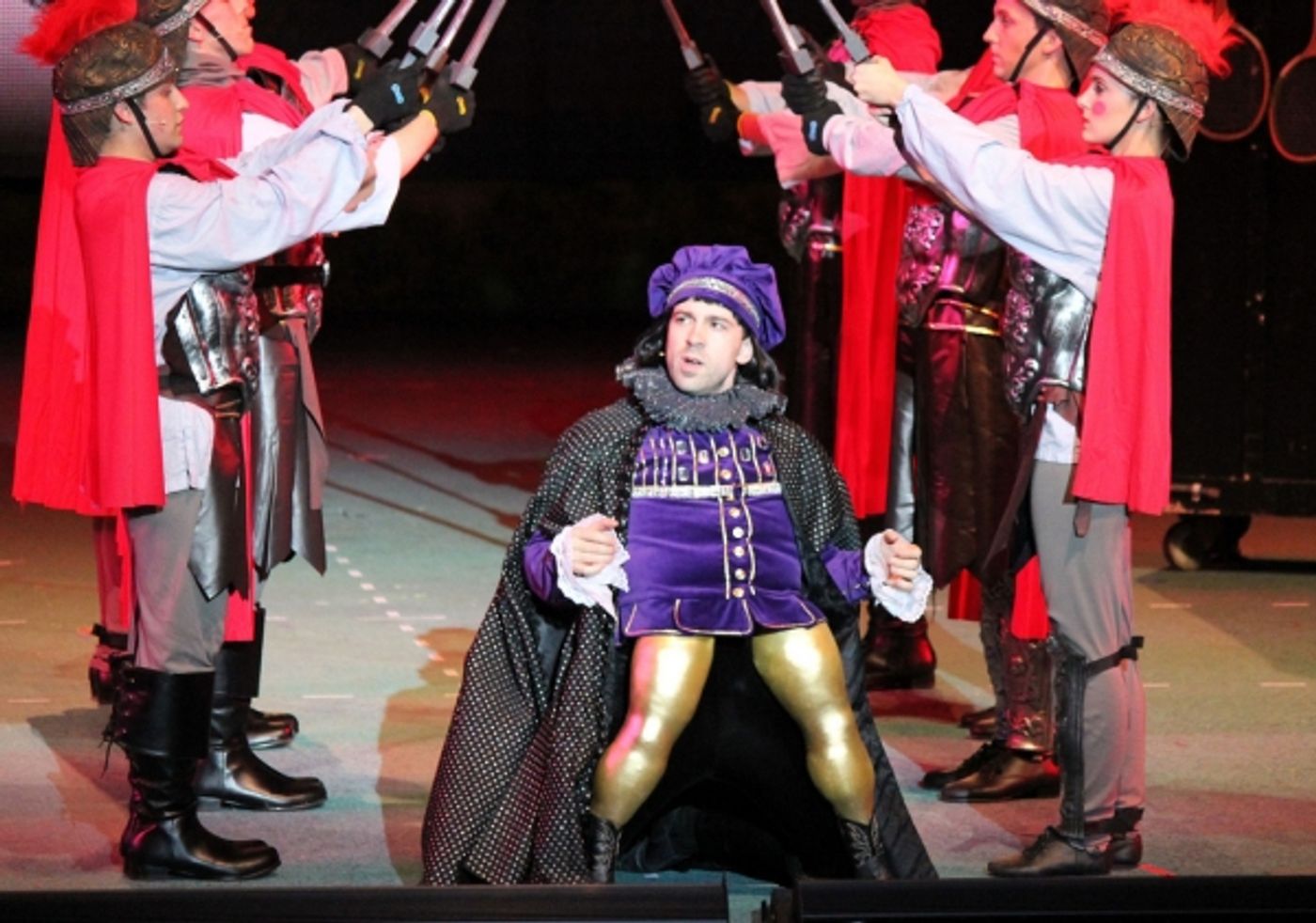 Photo Flash: First Look at Stephen Wallem, Julia Murney, Rob McClure and More in SHREK at the Muny!  Image