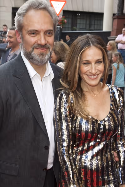 Sam Mendes (Director) and Sarah Jessica Parker Photo