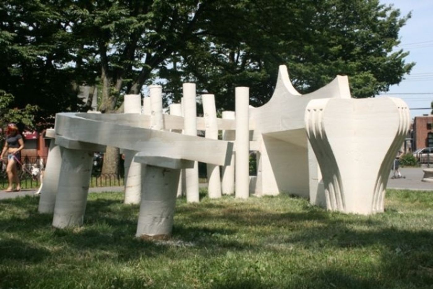 Photo Flash: Karlis Rekevics Creates Live Artwork to Celebrate Staten Island's Architecture Image