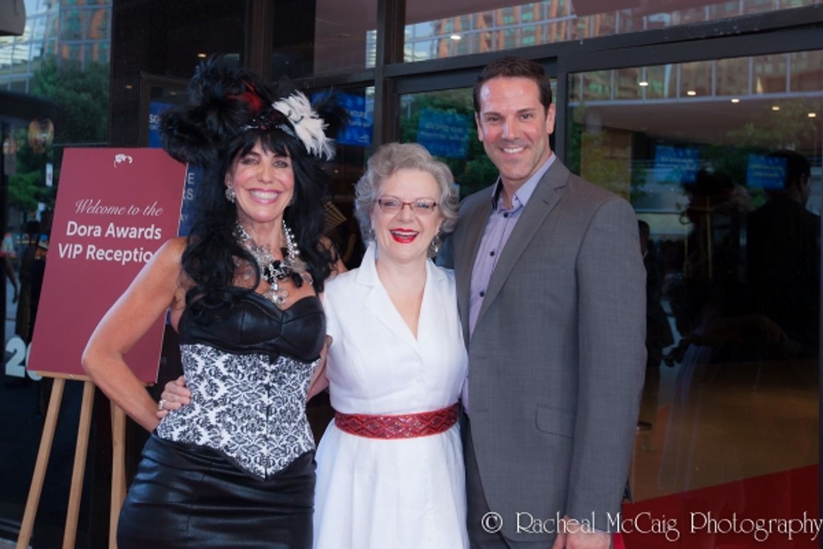 Elley-Ray Hennessy, Charlotte Moore and Mike Ross at 