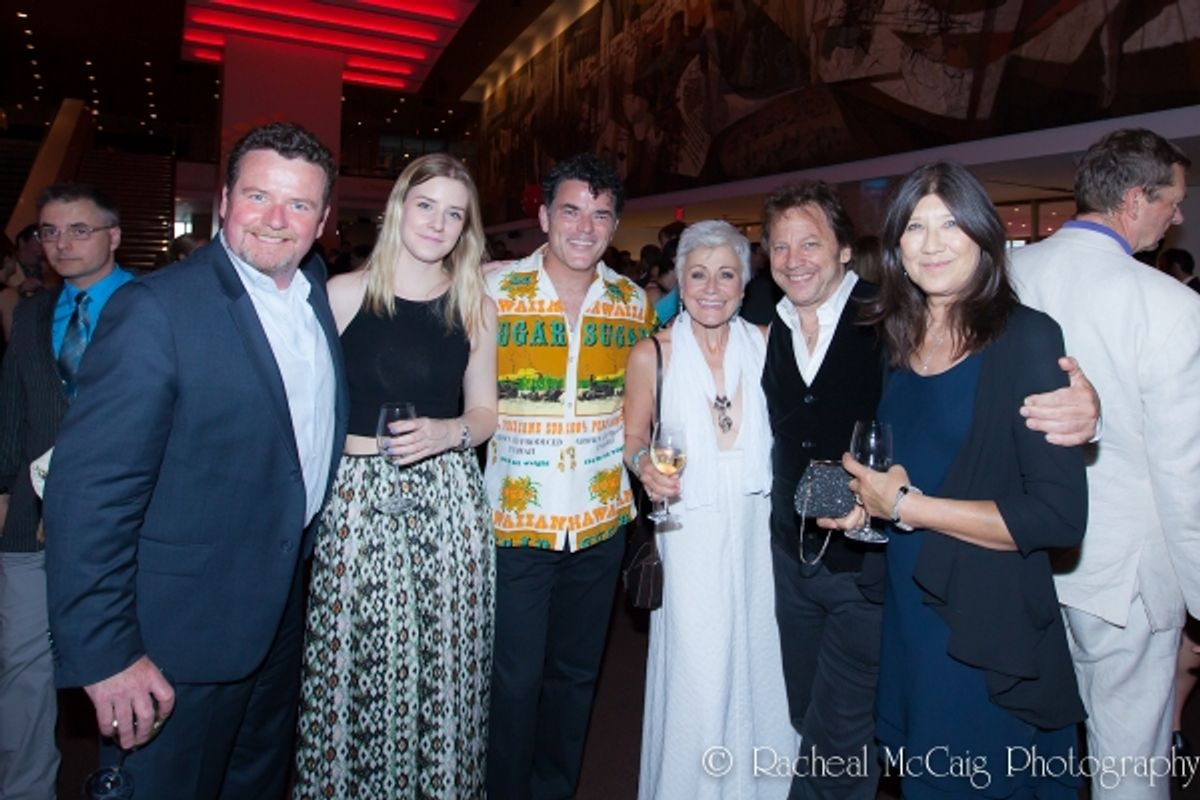 Jim Roe, Daughter, Joe Matheson, Louise Pitre at 