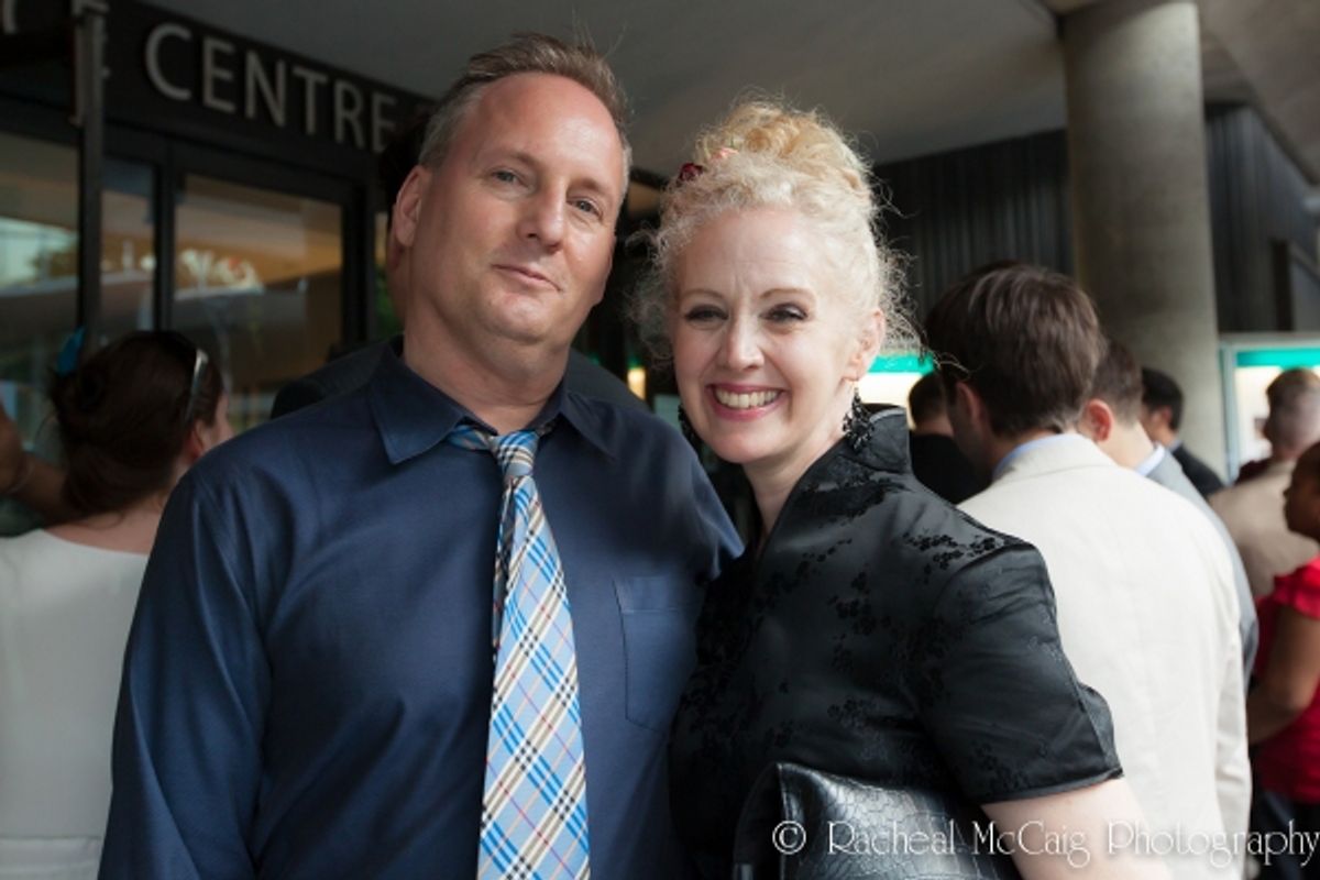 Lisa Horner and Dave Bennett at 