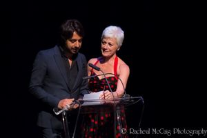 Jian Ghomeshi and Louise Pitre Photo