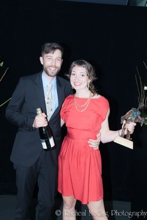 Matt Brown and Steffi Didomenicantonio Photo