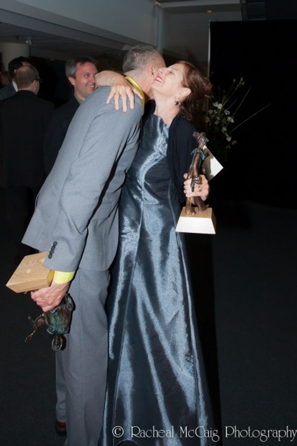 Matt Brown and Steffi Didomenicantonio Photo