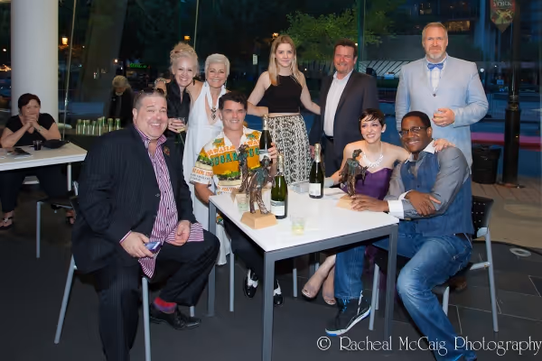 Bruce Dow, Lisa Horner, Louise Pitre, Jim Matheson, Roe, Maggie Roe, Jim Roe, Steffi  Photo