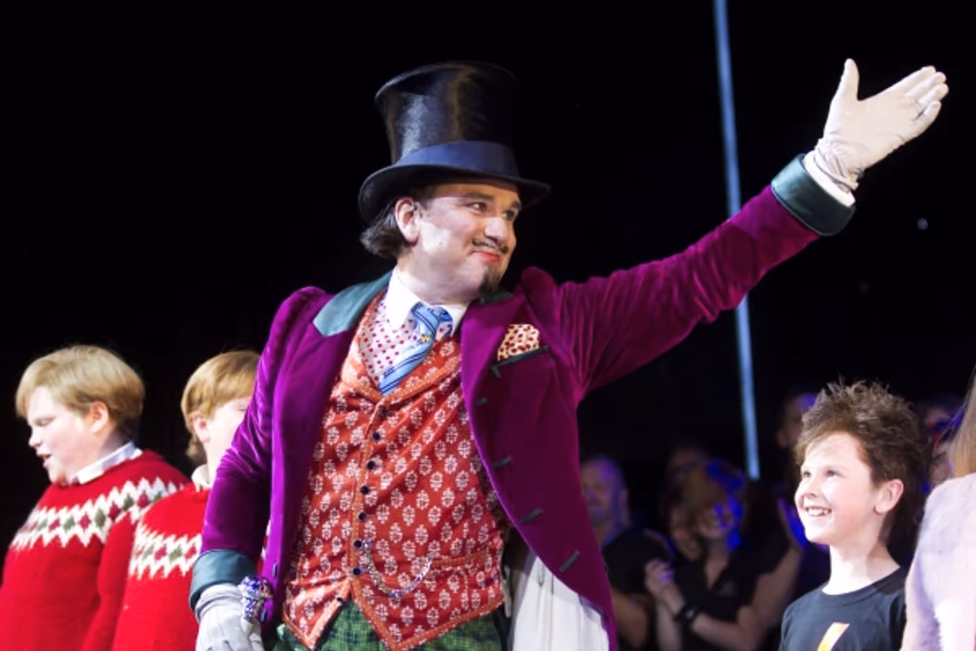 Photo Flash: CHARLIE AND THE CHOCOLATE FACTORY Celebrates Opening Night- Inside the Curtain Call & After Party! Image
