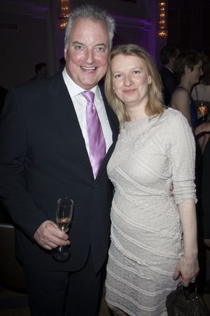 Clive Carter (Mr Salt) and Francesca Carter Photo