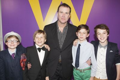 Louis Suc (Charlie Bucket), Jack Costello (Charlie Bucket), Douglas Hodge (Willy Wonk Photo