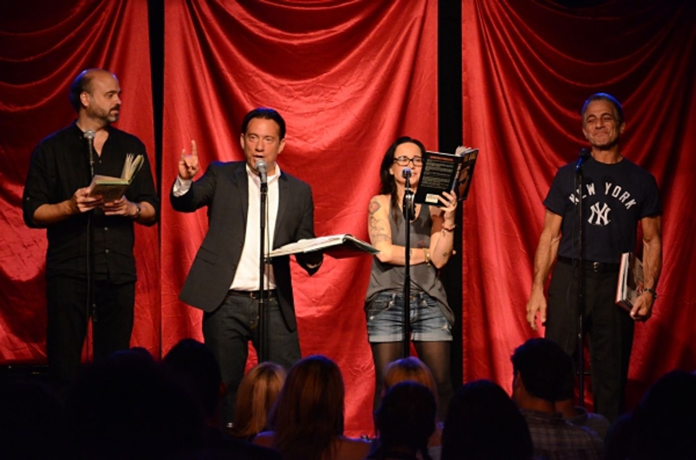 Photo Flash: Jane Krakowski, Brooke Shields, Tony Danza & More in CELEBRITY AUTOBIOGRAPHY at Stage 72!  Image