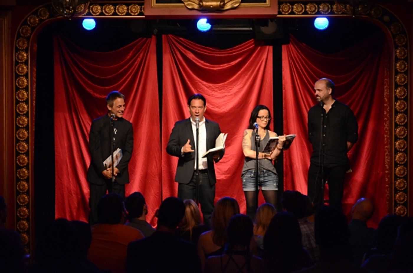 Photo Flash: Jane Krakowski, Brooke Shields, Tony Danza & More in CELEBRITY AUTOBIOGRAPHY at Stage 72!  Image