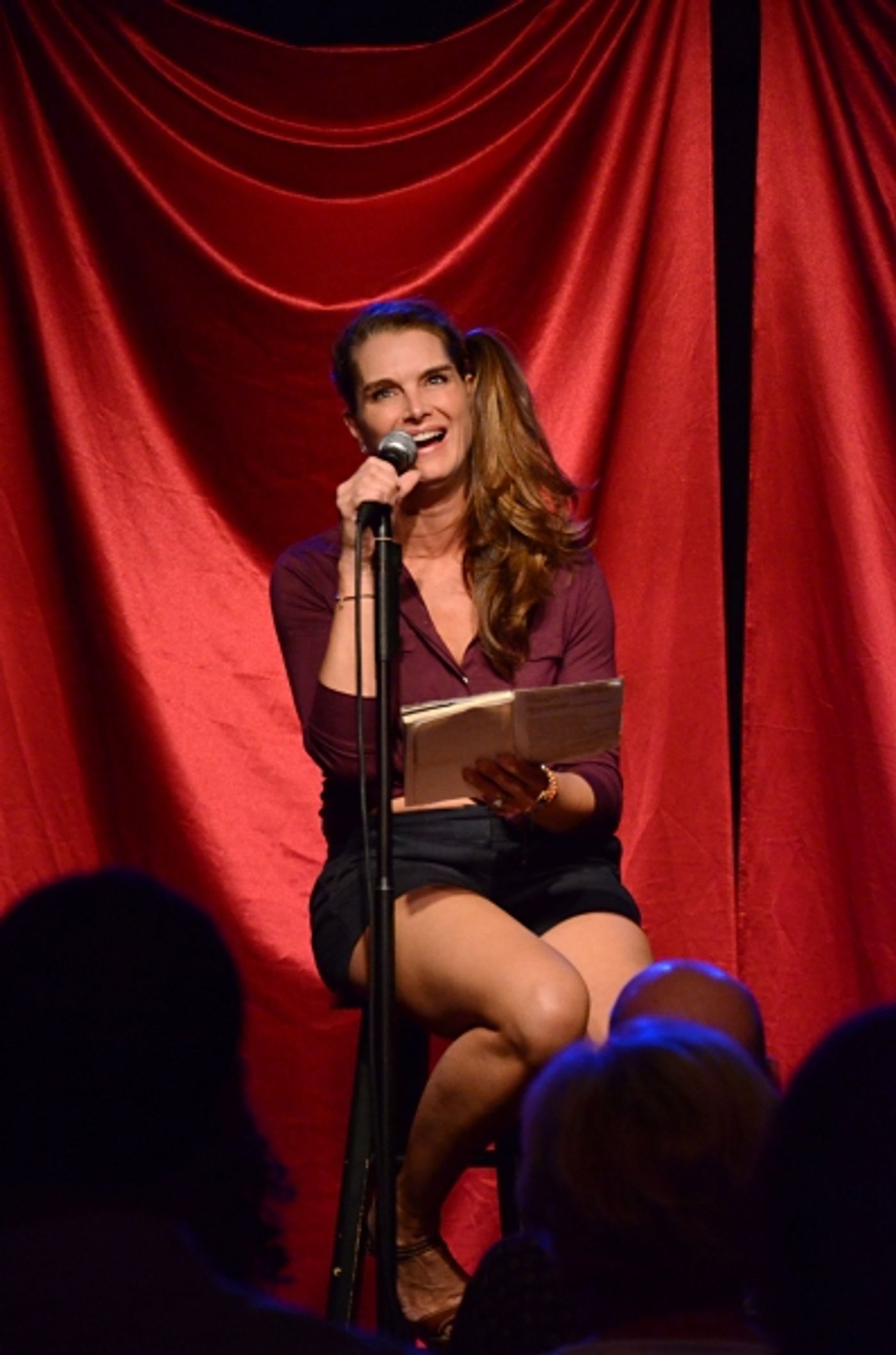 Photo Flash: Jane Krakowski, Brooke Shields, Tony Danza & More in CELEBRITY AUTOBIOGRAPHY at Stage 72!  Image