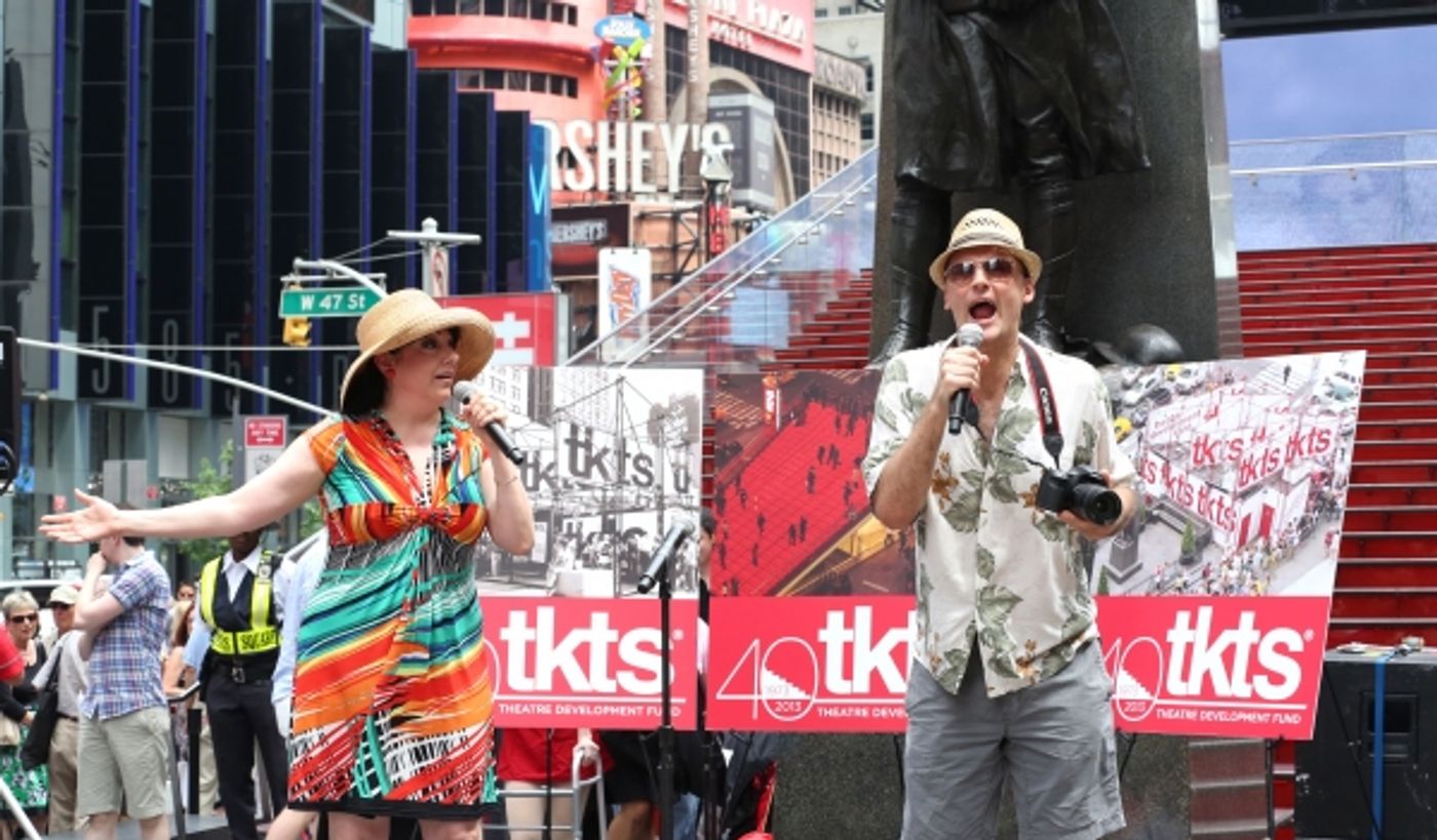 Photo Coverage: Broadway Celebrates 40 Years of TKTS! Image