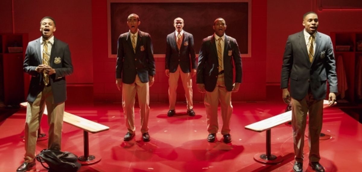 Jeremy Pope, Kyle Beltran, Nicholas L. Ashe, Wallace Smith, Grantham Coleman at 