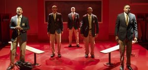 Jeremy Pope, Kyle Beltran, Nicholas L. Ashe, Wallace Smith, Grantham Coleman @ BroadwayWorld Jeremy Pope, Kyle Beltran, Nicholas L. Ashe, Wallace Smith, Grantham Coleman Photo