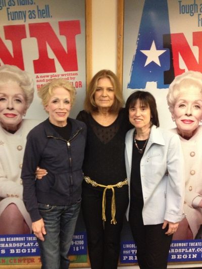Holland Taylor, Gloria Steinem, Harriet Newman Leve Photo