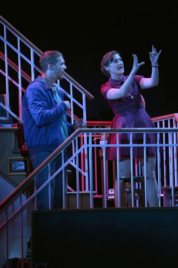 Russell Harvard as Billy and Meghan O'Neill as Sylvia Photo
