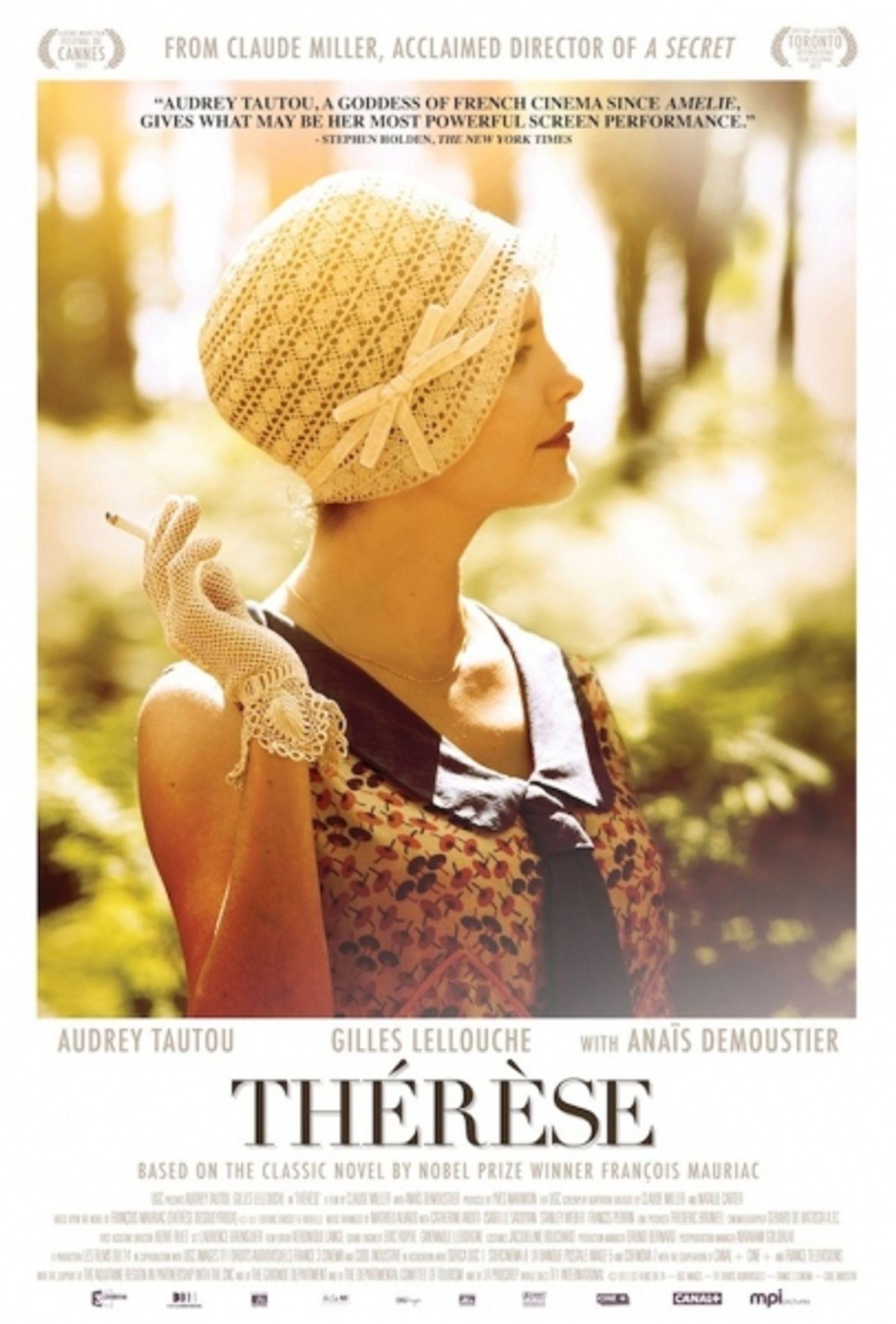 Photo Flash: Poster for Claude Miller's THERESE, Hitting Select Theaters Today  Image