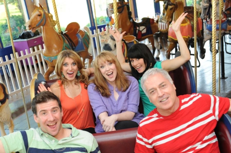 Photo Flash: Sneak Peek at Emily Skinner, Tom Hewitt, Janine DiVita and More in BCP's AND THE WORLD GOES 'ROUND Image