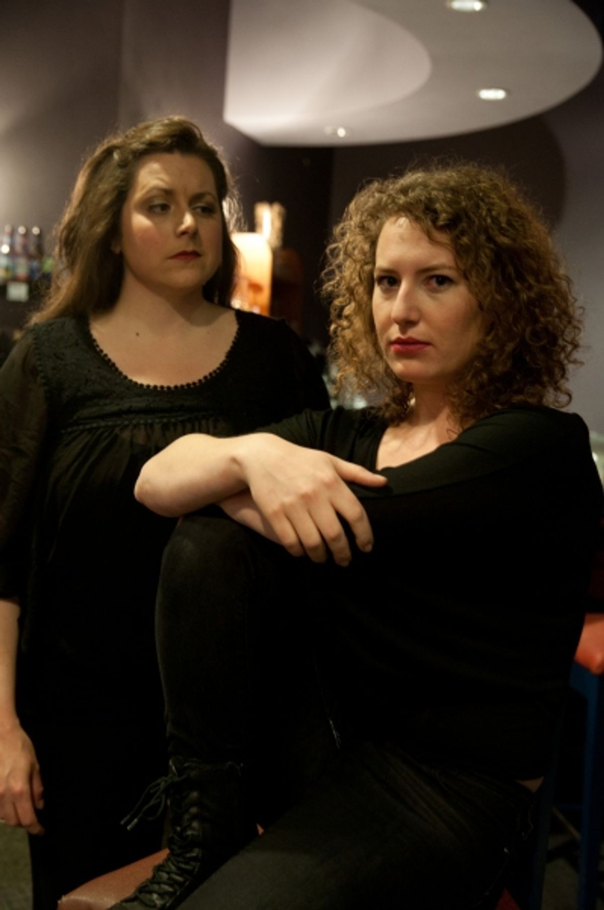 Haley Johnson and Erica Fox at 