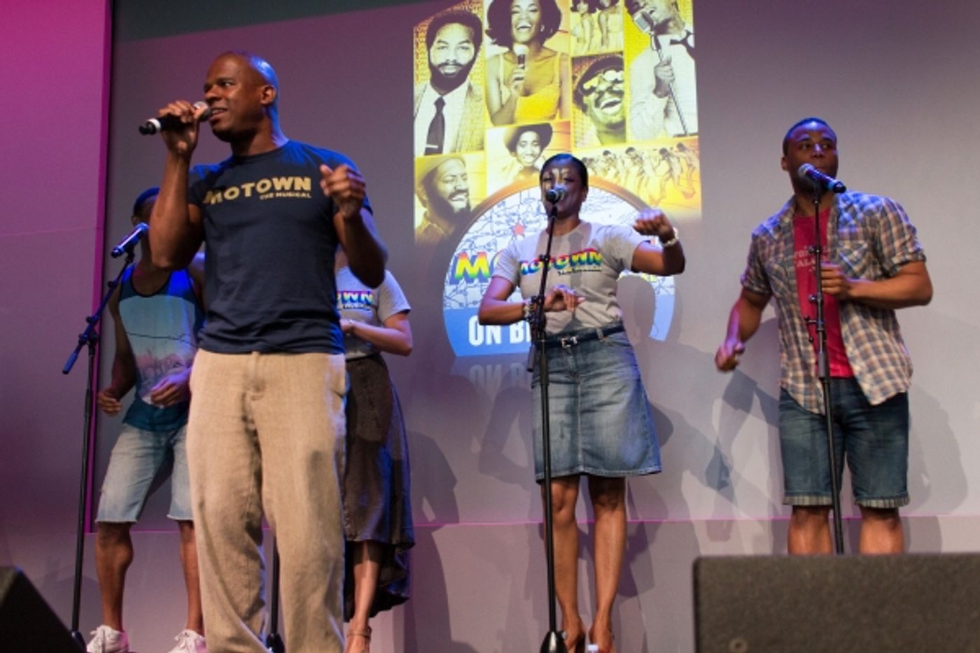 Photo Coverage: MOTOWN Cast Performs at the Apple Store!  Image