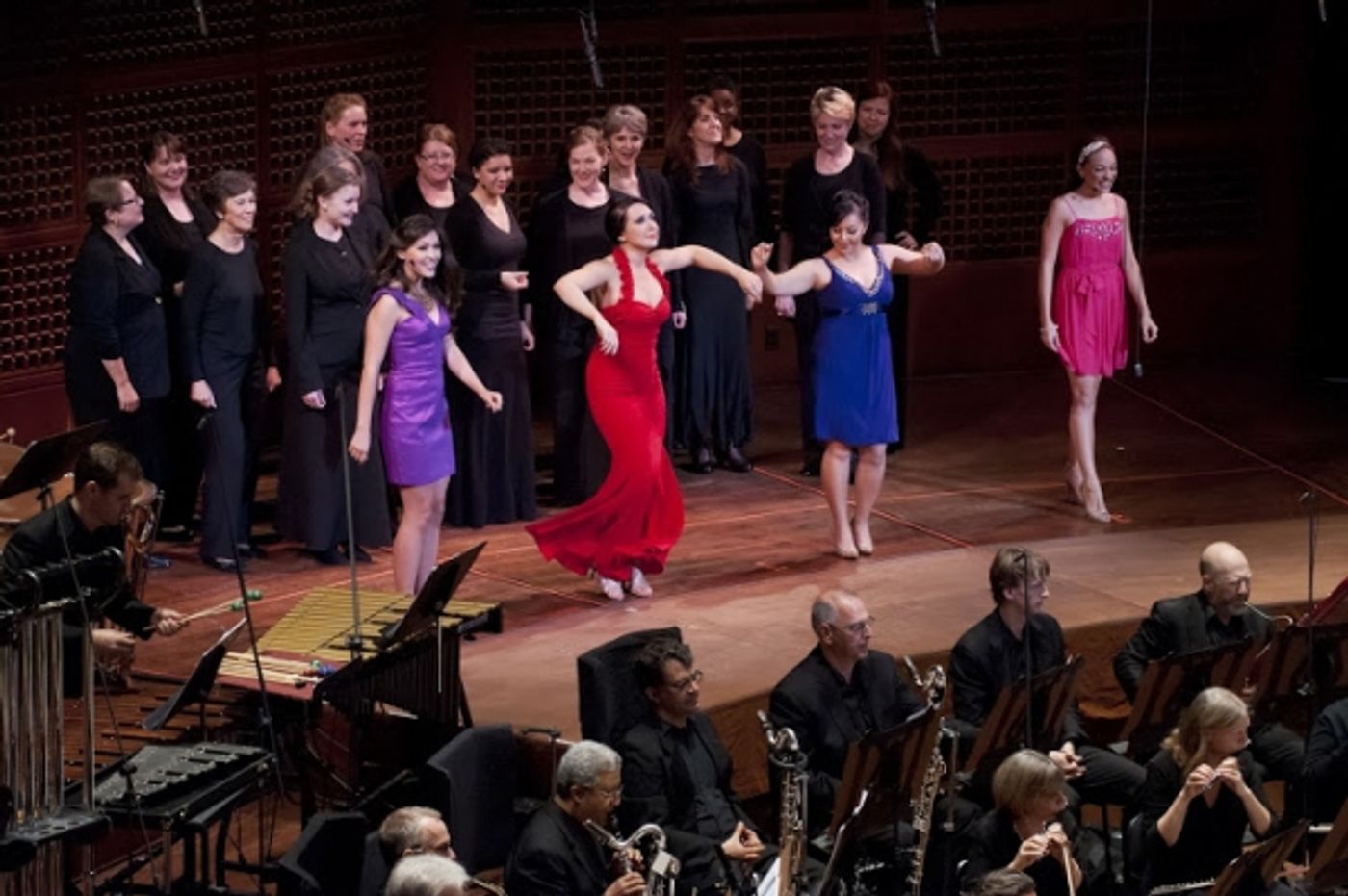 Photo Flash: First Look at Cheyenne Jackson, Alexandra Silber and More in SFS's WEST SIDE STORY Concert  Image