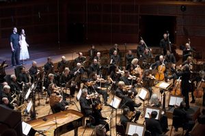 Cheyenne Jackson and Alexandra Silber  Photo
