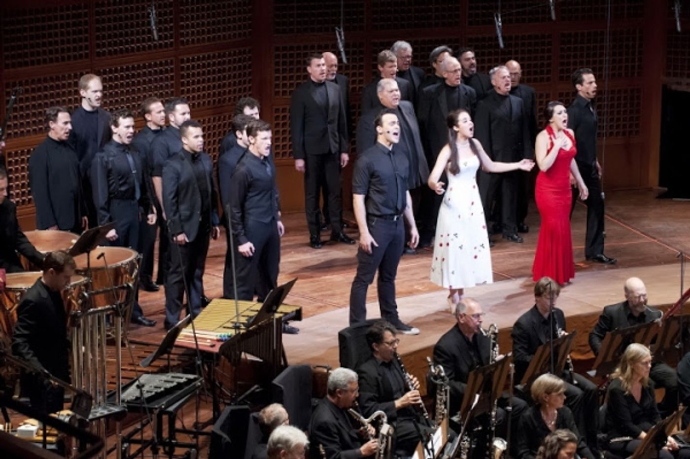 Photo Flash: First Look at Cheyenne Jackson, Alexandra Silber and More in SFS's WEST SIDE STORY Concert  Image