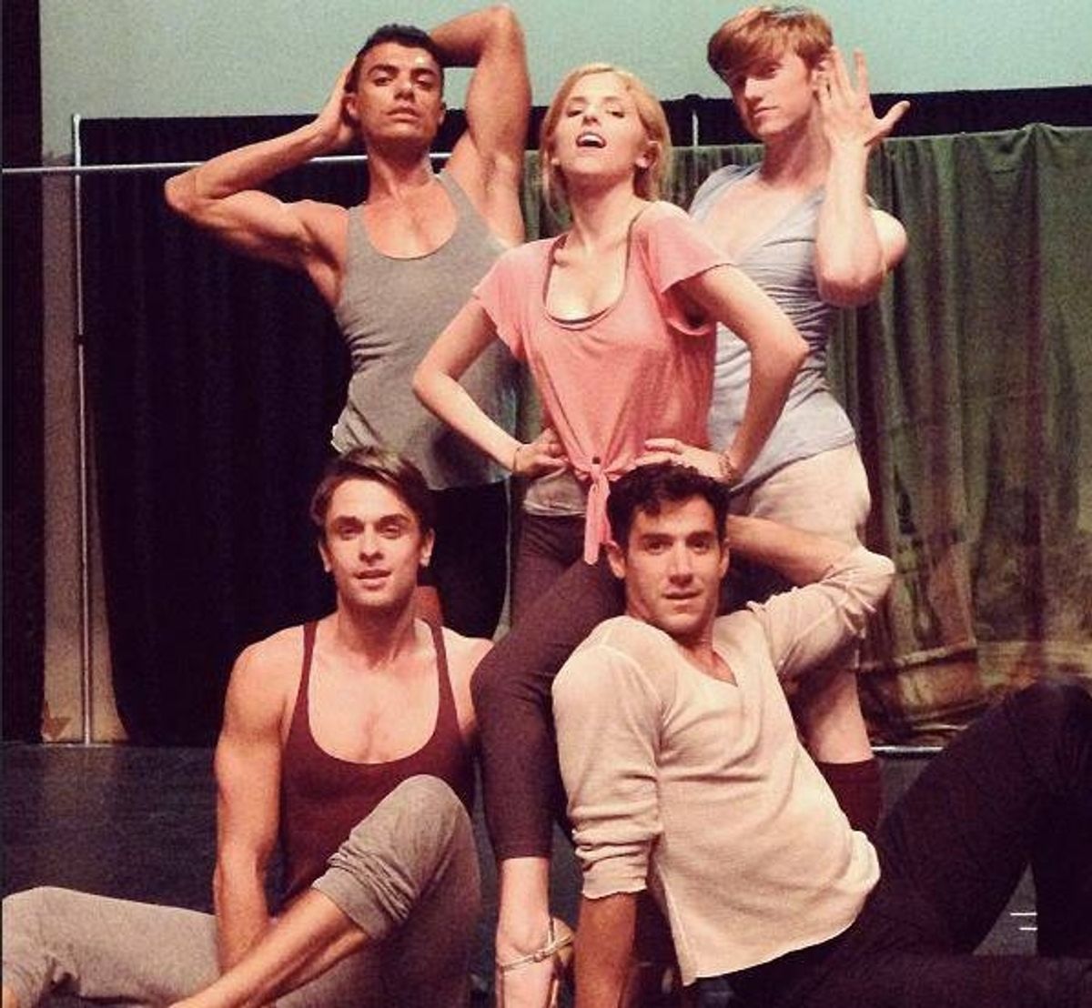 Yurel Echezarreta, Anna Kendrick Ricky Schroeder, Thomas Bevan, Matthew Steffens
 at 