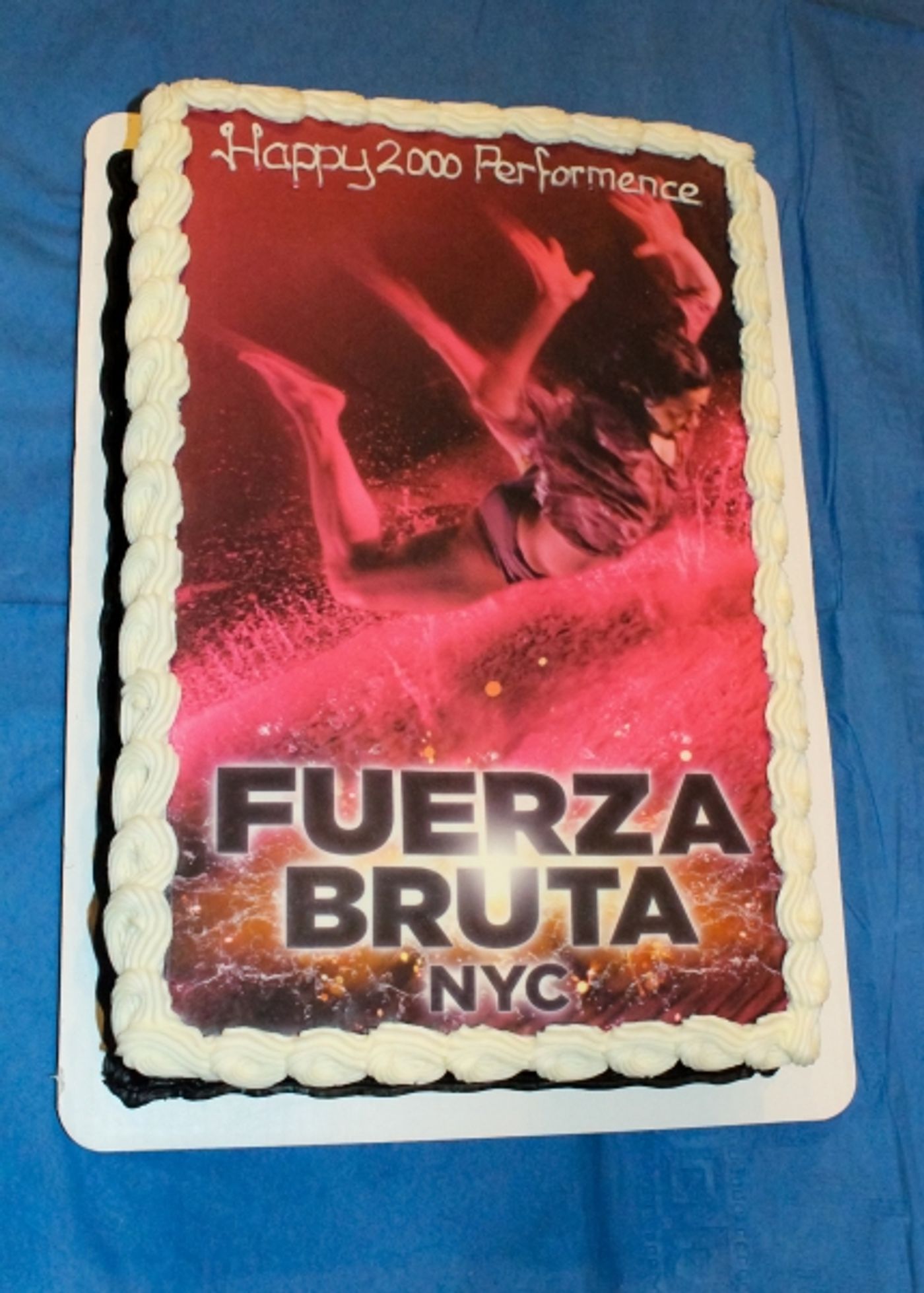 Photo Coverage: FUERZA BRUTA Celebrates 2000th Performance!  Image