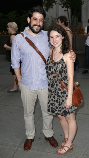 Evan Cabnet and Sarah Steele @ BroadwayWorld Evan Cabnet and Sarah Steele Photo