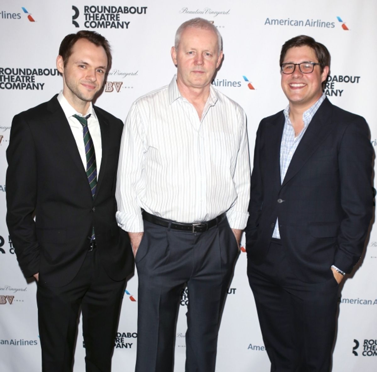 Christopher Denham, David Morse and Rich Sommer  at 