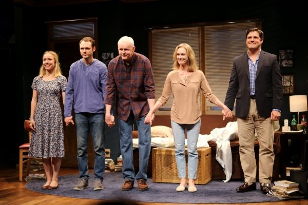Sarah Goldberg, Christopher Denham, David Morse, Lisa Emery and Rich Sommer Photo