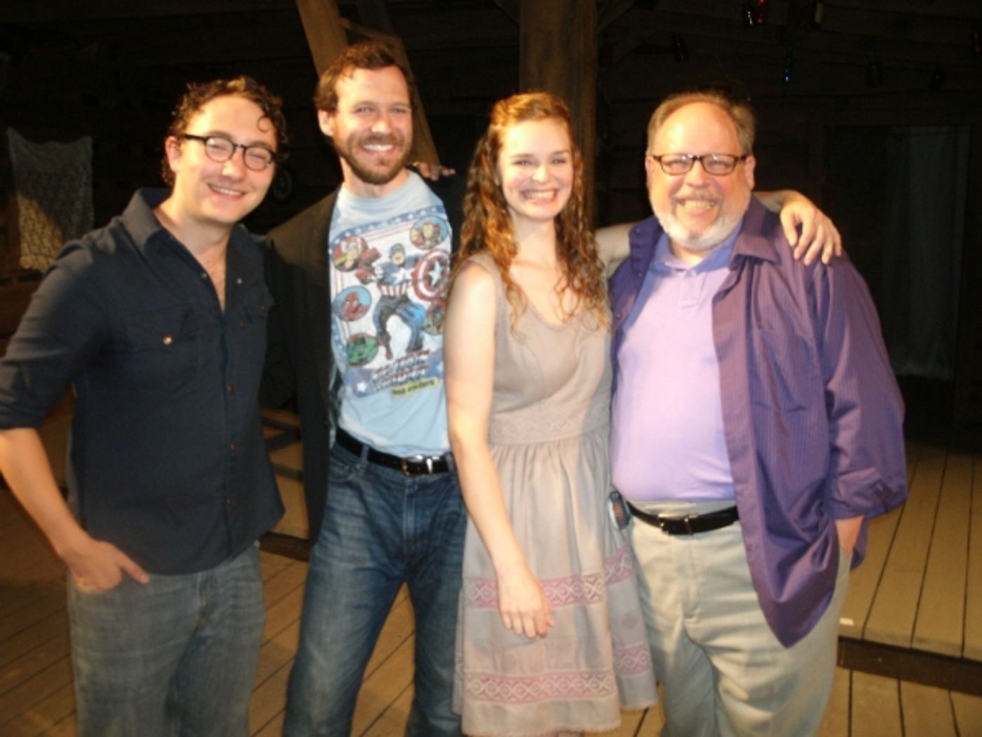 Photo Flash: Cast of First Folio Theatre's CYMBELINE Celebrates Opening Night!  Image