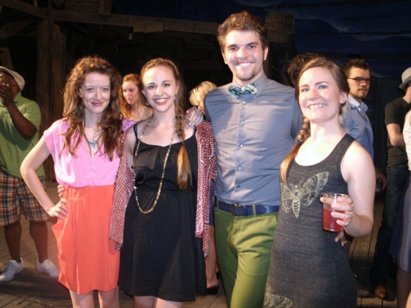 Photo Flash: Cast of First Folio Theatre's CYMBELINE Celebrates Opening Night!  Image