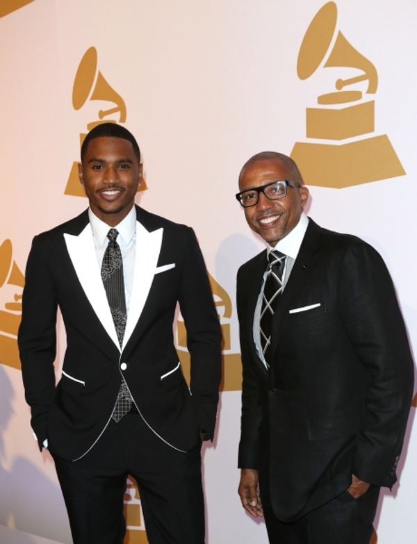 Trey Songz, Kevin Liles  Photo