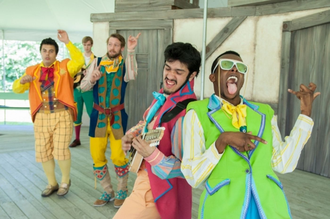 Photo Flash: First Look at the Cast of Shakespeare & Company's LES FAUX PAS Image