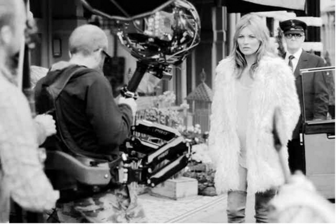 Photo Coverage: Kate Moss for Stuart Weitzman Image