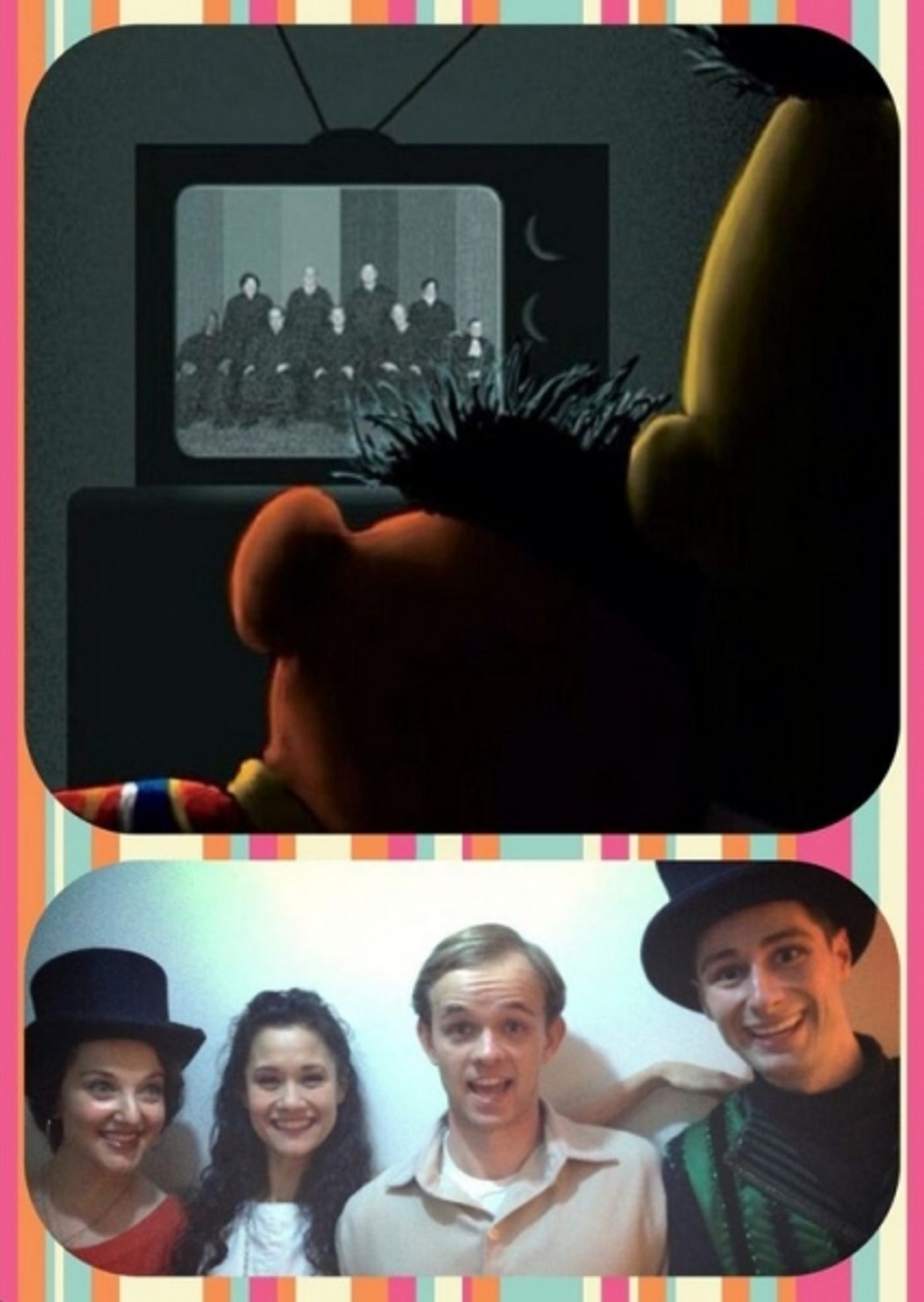 Photo Flash: Saturday Intermission Pics, June 29 - MATILDA, THE NANCE, FANTASTICKS and More Celebrate Gay Pride! Image