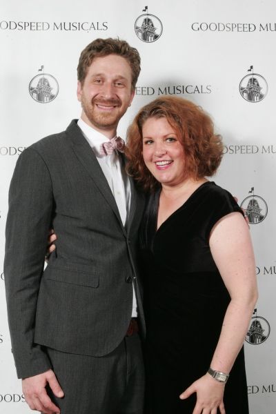 Director Daniel Goldstein with Klea Blackhurst Photo