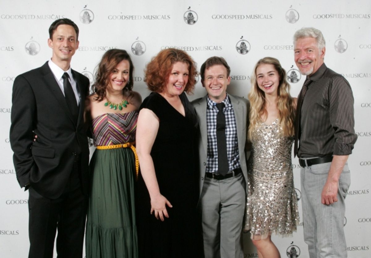 Spencer Moses, Ashley Brown, Tony Sheldon, Klea Blackhurst, Jeremy Morse, Catherine Blades at 