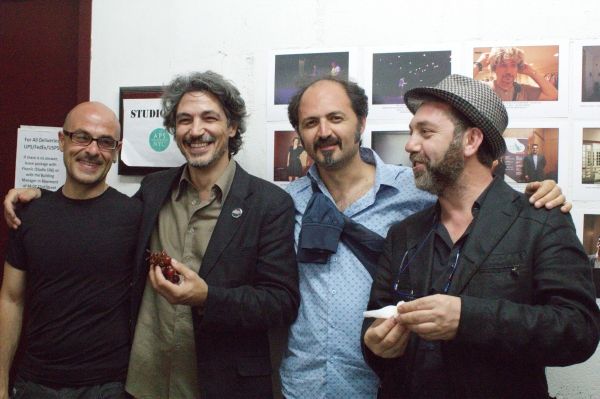 Manolo Muoio, Francesco Foti, Ernesto Orrico, Dante De Rose at final event of In Scen Photo