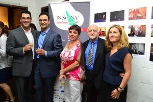 Kevin Albert, Nicola Iervasi, Laura Caparrotti, Mario Fratti Donatella Codonesu. Phot Photo